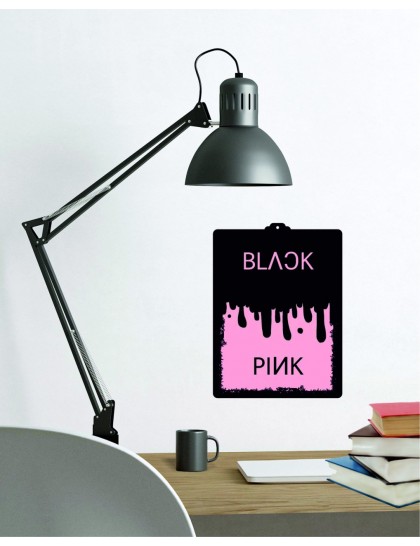 BlackPink Pembe&Siyah Duvar Tablosu