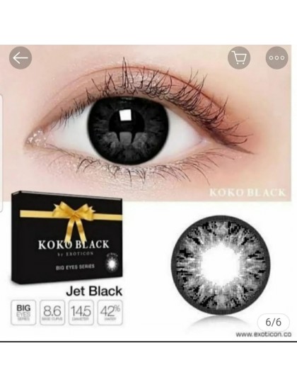 Koko Circle Siyah Lens